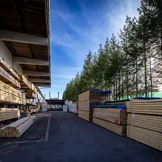 Heimisches Holz von regionalen Zulieferern